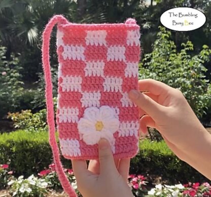 Checkered Crossbody Bag