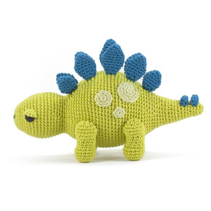 Toby the Stegosaurus Dino Toy Amigurumi