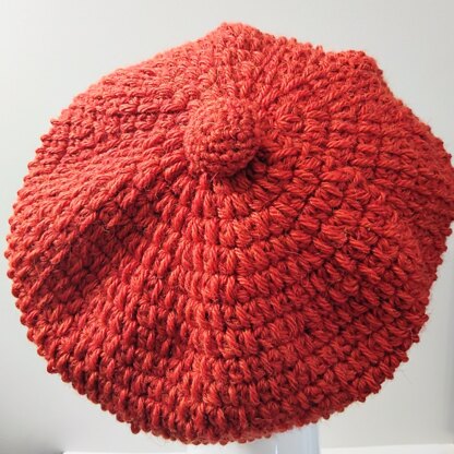 Baker Boy Cap with Button