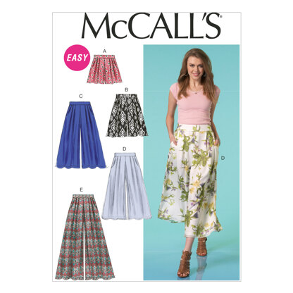 McCall's Misses' Shorts and Pants M7131 - Sewing Pattern