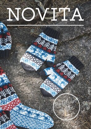 Karelia Mittens in Novita Venla - Downloadable PDF