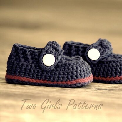 The Sailor Boot Crochet Booties