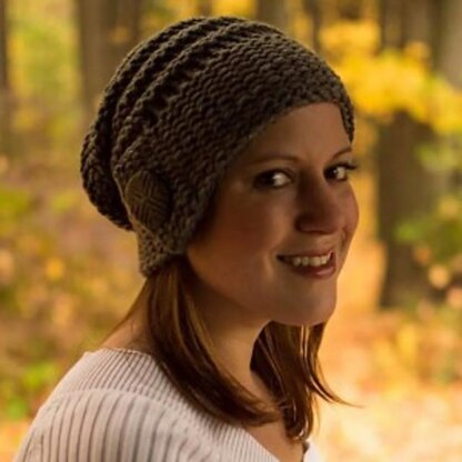 Basic Loom Knit Hat - Loom Knit