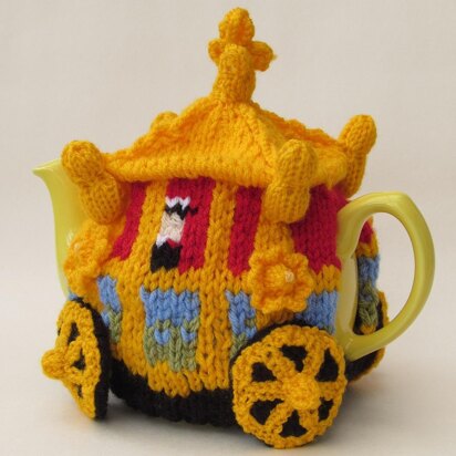 The Queens Golden Coach Tea Cosy