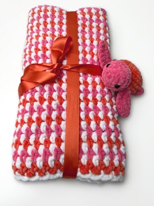 Bright Dreams Plush Baby Blanket