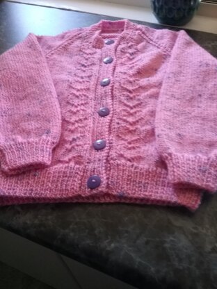 Pink cardi