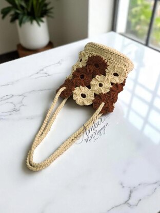 Amberweave Bloom Bucket Bag Crochet Pattern - Digital Download