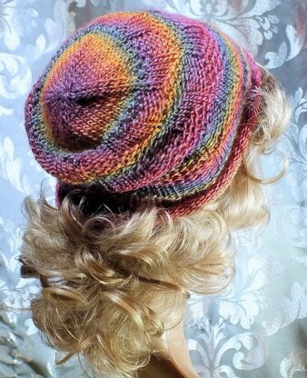 Curl Rib Cube Hat