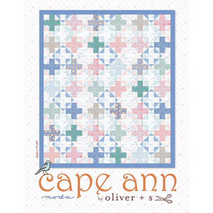 Moda Fabrics Cape Ann Quilt - Downloadable PDF