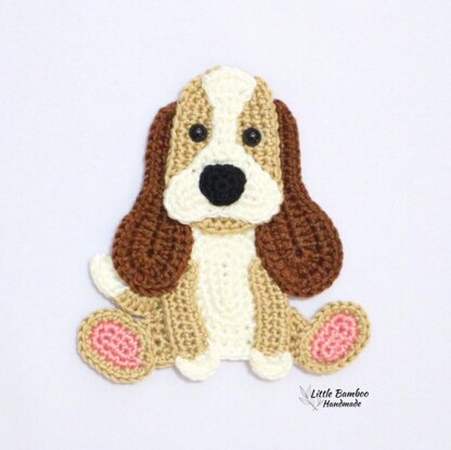 Basset Hound Applique