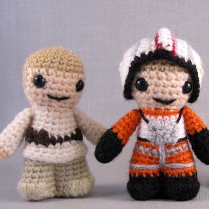 Luke Skywalker - Farm Boy and Pilot - Star Wars Mini Amigurumi