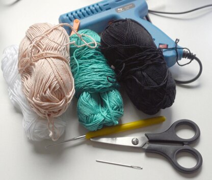 Crochet Pattern For The Green Mushroom