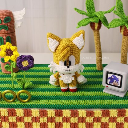 Tails the Fox Amigurumi Crochet Pattern – PDF Digital Download (English)