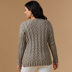 1306 Electra - Sweater Knitting Pattern for Women in Valley Yarns Westfield