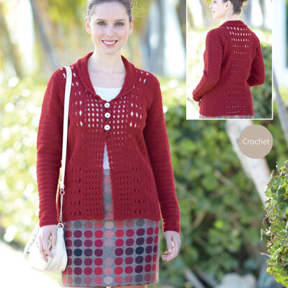 Women's Cardigan in Sirdar Country Style 4 Ply - 7113 - Downloadable PDF