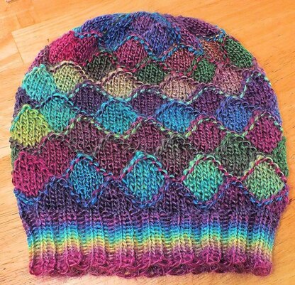 Faux Entrelac Hat