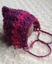 Diagonal Spike Stitch Pixie Bonnet