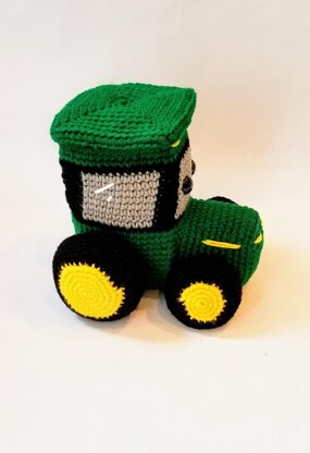 Cute Crochet Tractor