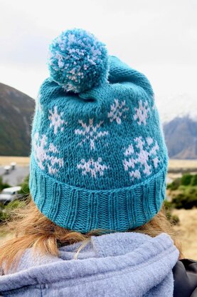 Floating Snowflake Hat