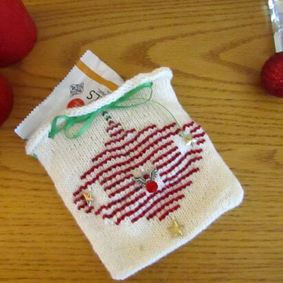 Bauble Bag - knitting pattern