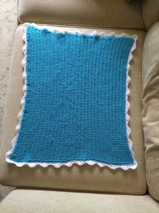 Baby Blanket in Paintbox Yarns Cotton DK