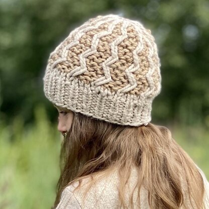 The Agnes chunky beanie