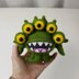 Toxic Bloom – Chibi Monster Amigurumi Pattern (PDF)