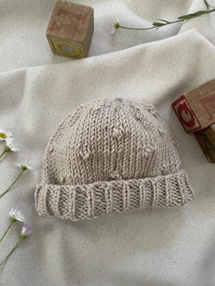 Rosebud Newborn Baby Hat BJ511