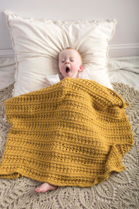 Ivy Blanket in Berroco Comfort - PDF357-1