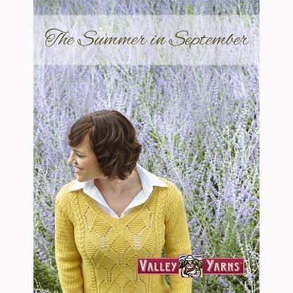 The Summer in September eBook - Knitting Pattern Collection for Women and Home by Valley Yarns 