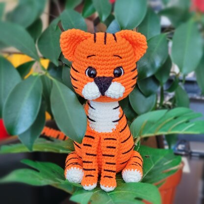 Tiggy the Tiger Amigurumi Pattern