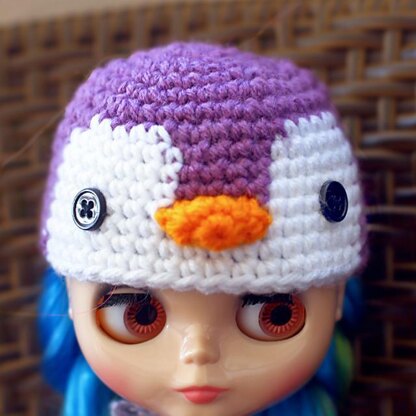 Blythe Penguin Hat
