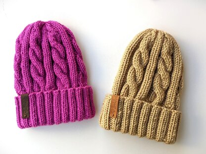 Worsted  Cable Hat