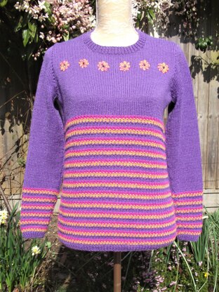 Zing! Bright Striped Sweater