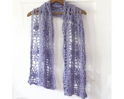 Pineapple Lace Shawl