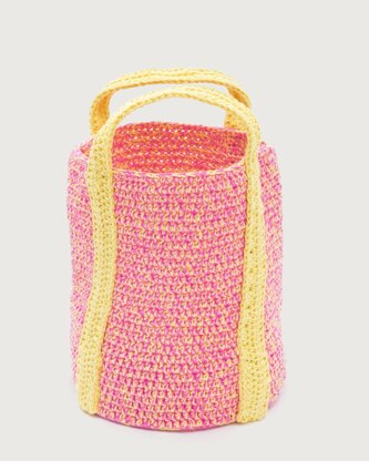 Baskets in Rico Essentials Organic Cotton Aran & Creative Make it Glitter - 1095 - Downloadable PDF