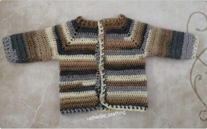 The Bambino Cardigan and Hat Set