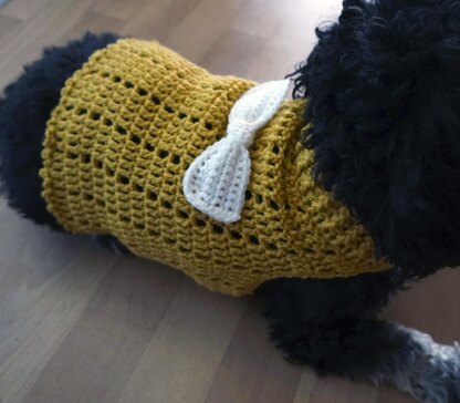 Crochet pattern for the Dog Dress Bow