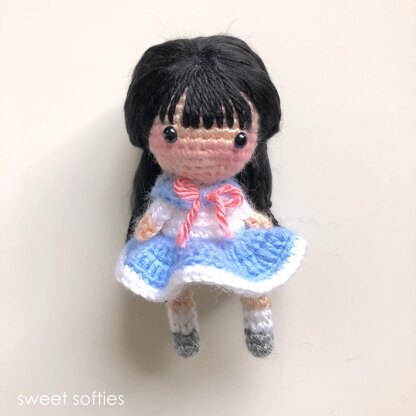 Suki the School Girl Amigurumi Doll