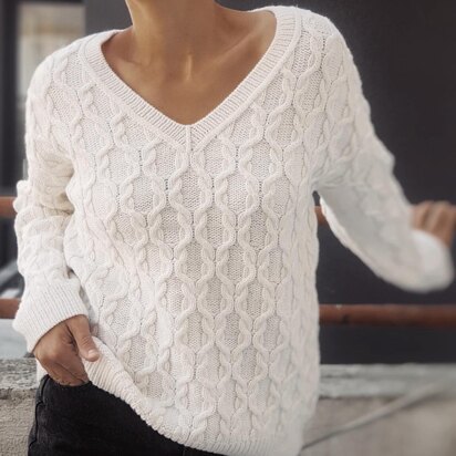 Royal Pullover - knitting pattern