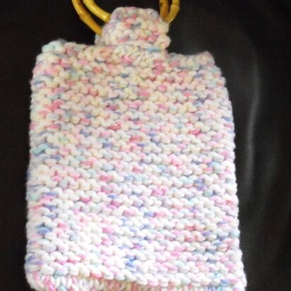 FREE Quick and Easy One Hour Bag - knitting pattern