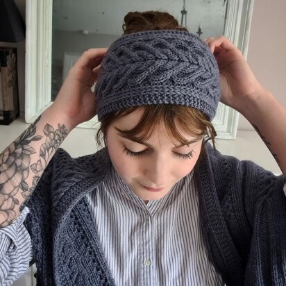 Oceanborn headband - knitting pattern