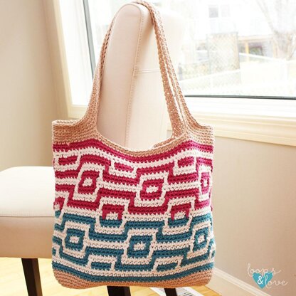 Mosaic Summer Tote