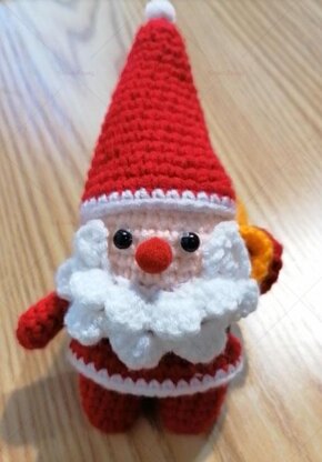 CROCHET Santa Claus pattern PDF in English