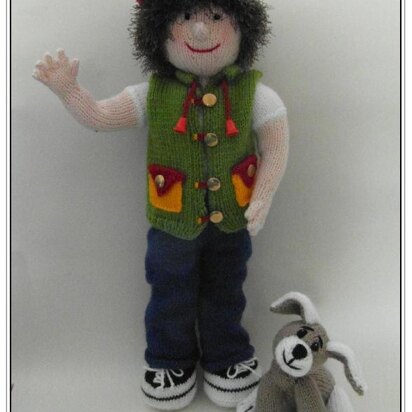 Luke and pip Best of friends - knitting pattern