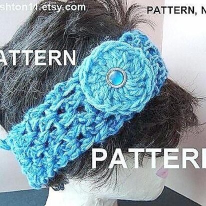 Easy Tie On Headband | Crochet Pattern  by Ashton11