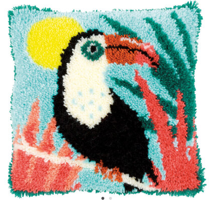 Vervaco Toucan Latch Hook Rug Kit - Multi