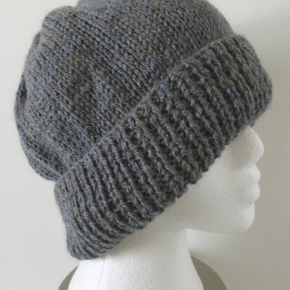 Aran Cloche Hat Knitting Pattern