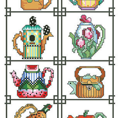 Teapot of the Month Sampler - PDF