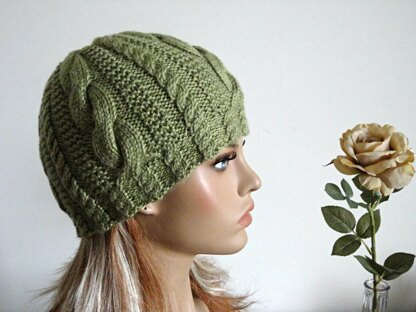 Pattern Knitted Girls Hat Womens Hat Jessica